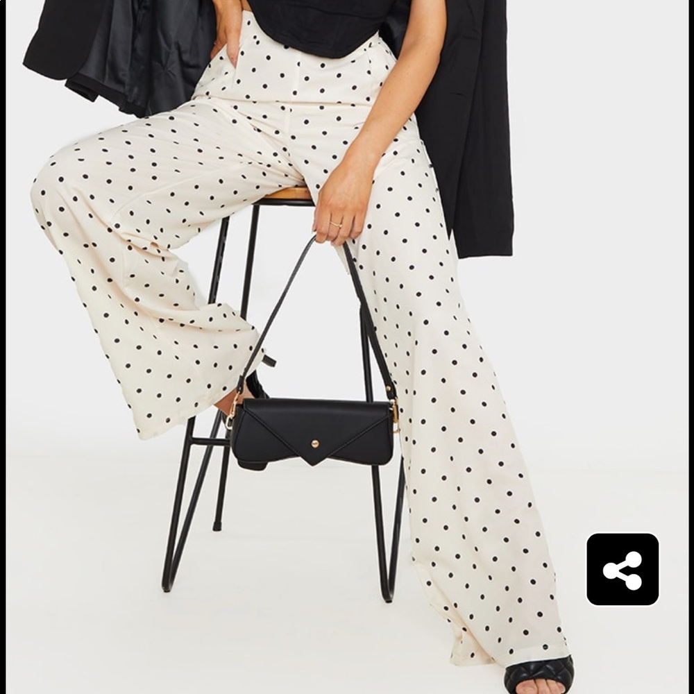 Pretty little thing polka dot pants